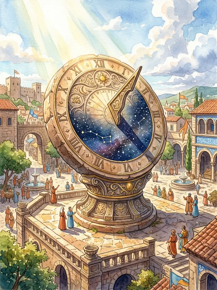 Sun-Dial Spinner Game